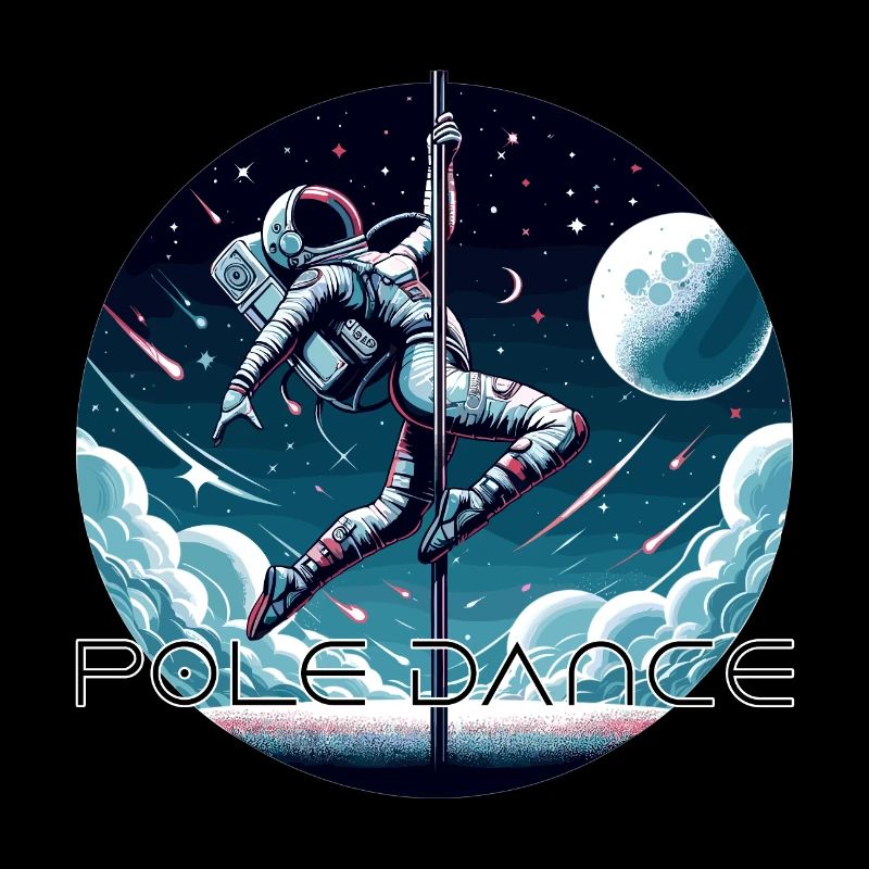 Pole Dance Astronaut Pole Dance Gift