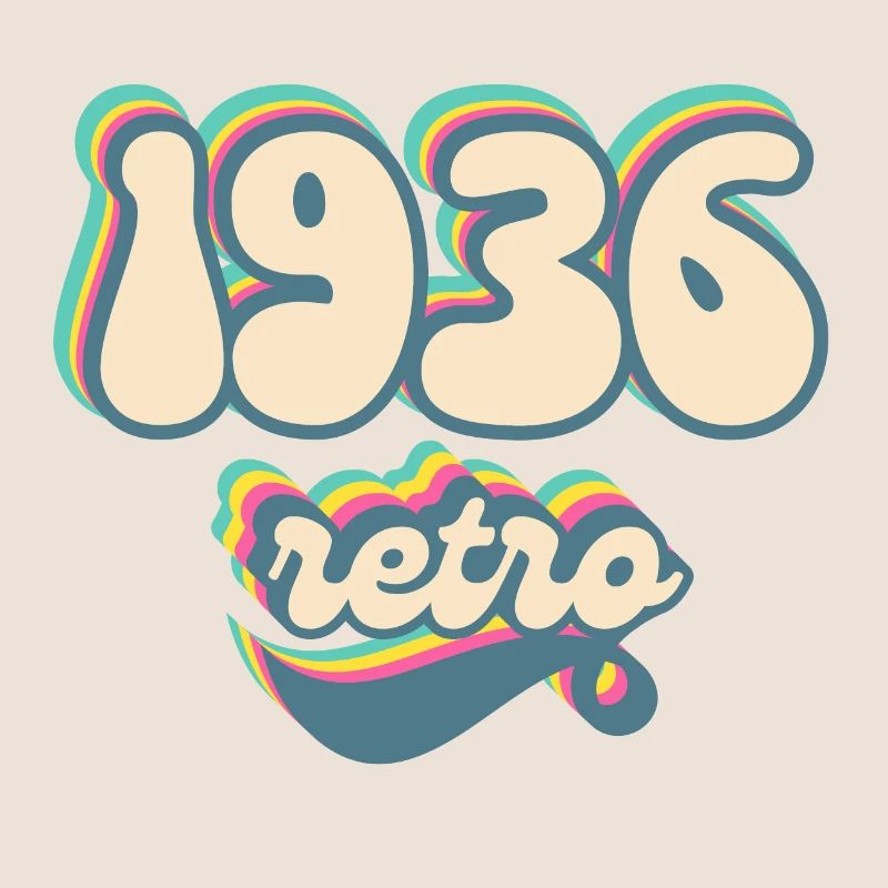 1936 Retro Geschenkidee