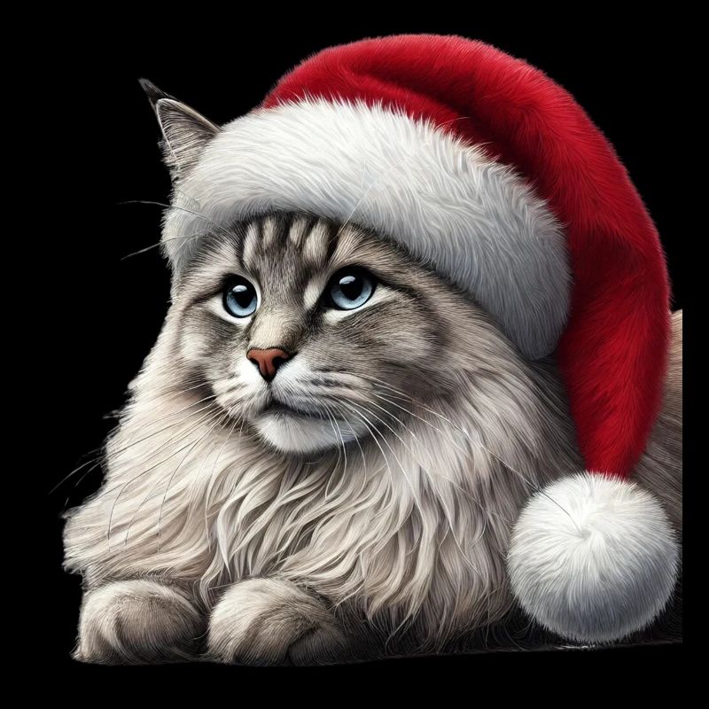 Chat de Noël