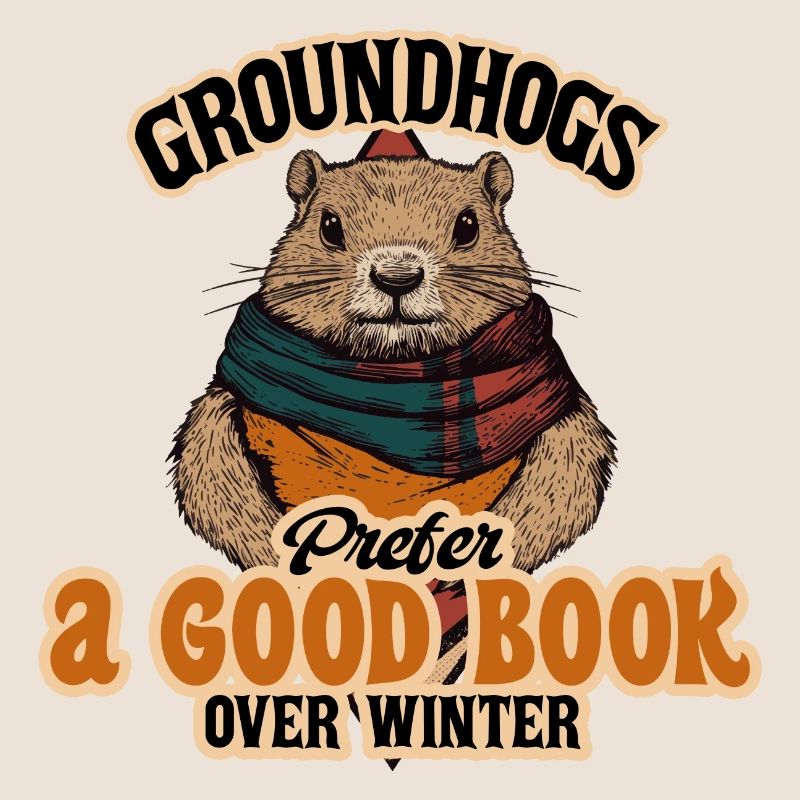 Murmeltiere bevorzugen ein gutes Buch über den Winter