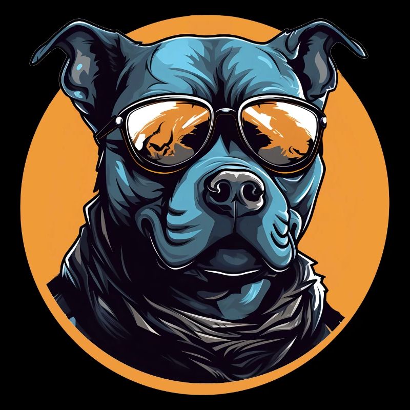 Cooler Bully mit Sonnenbrille