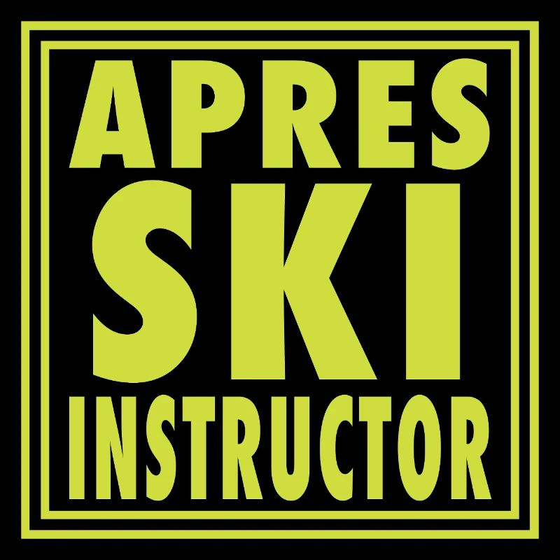 Conception de moniteur d’après-ski