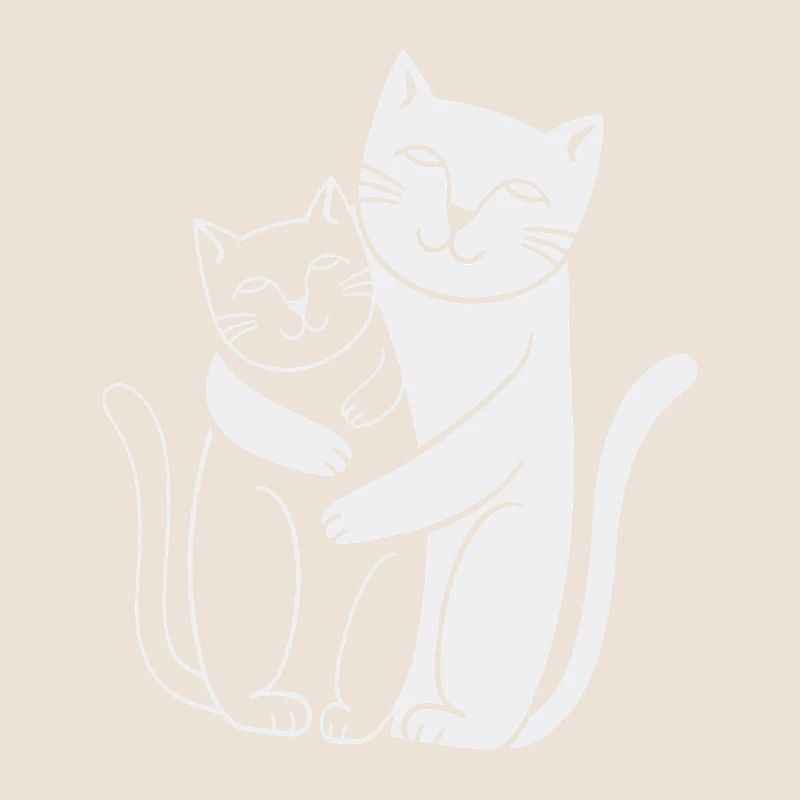 Chat Blanc & chat noir