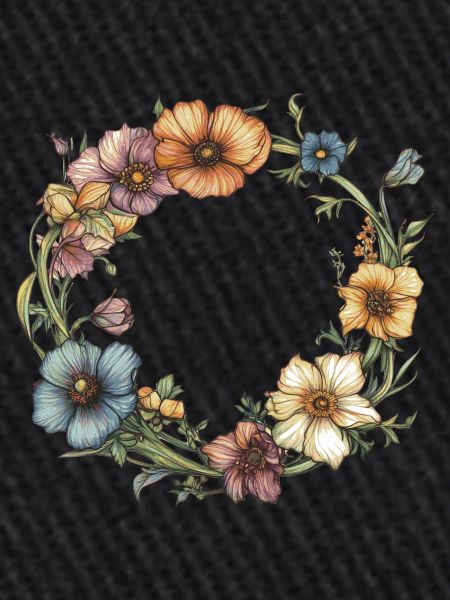 Couronne de fleurs