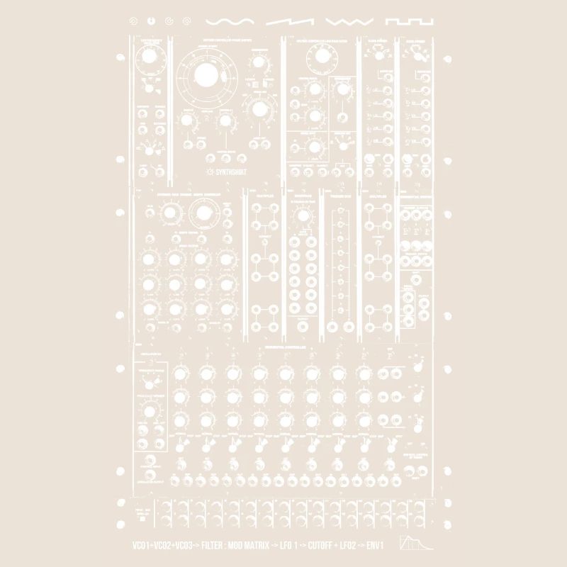 Modular Synth White