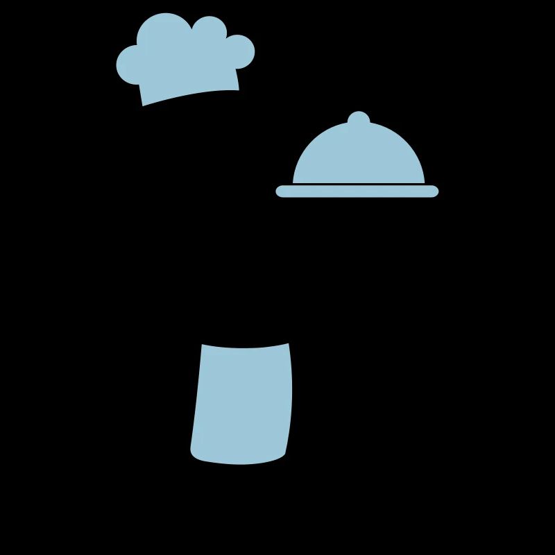 Un chef cuisinier sert invités