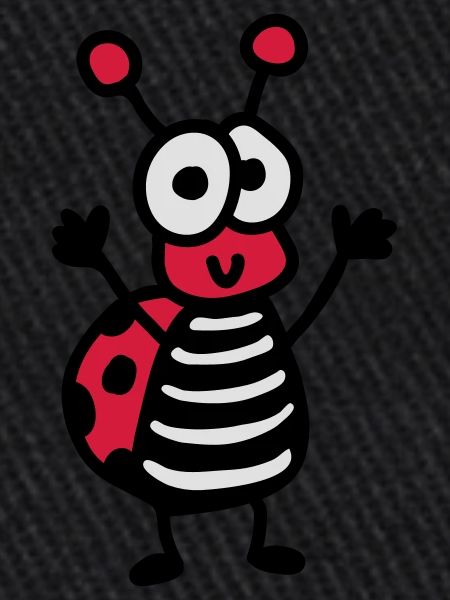 cheerful ladybug