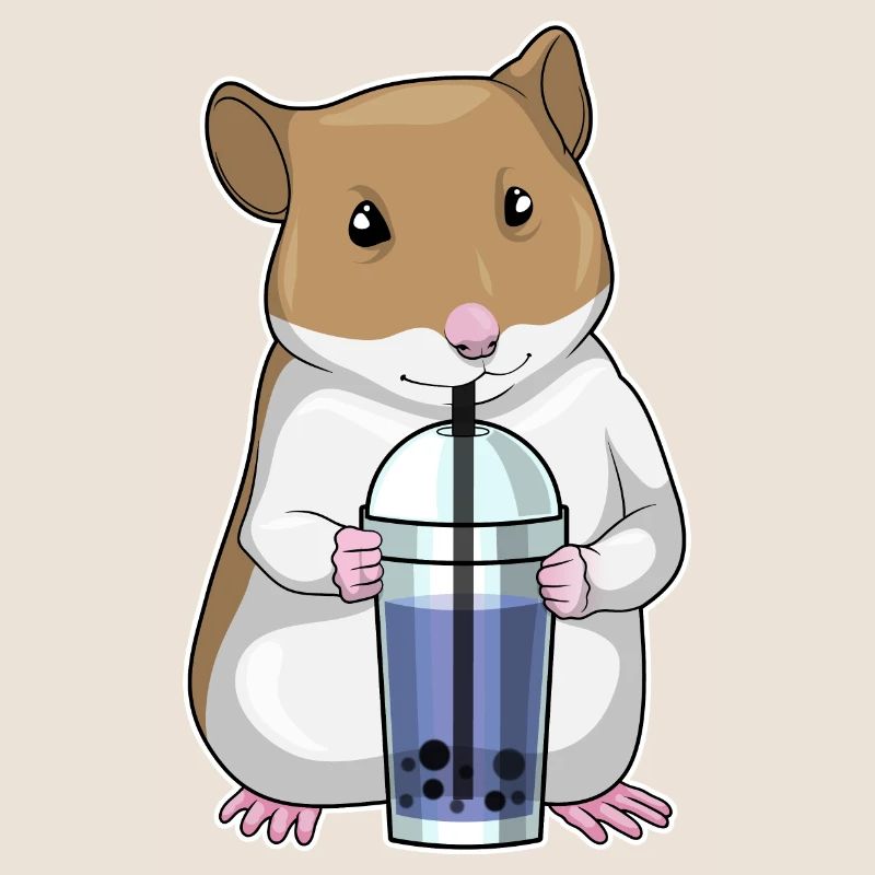 Hamster Bubble Tea