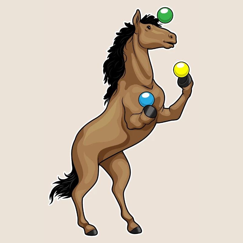 Jongleur de cheval