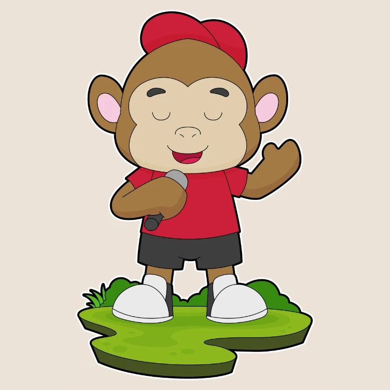 Singe Singe Microphone Chant
