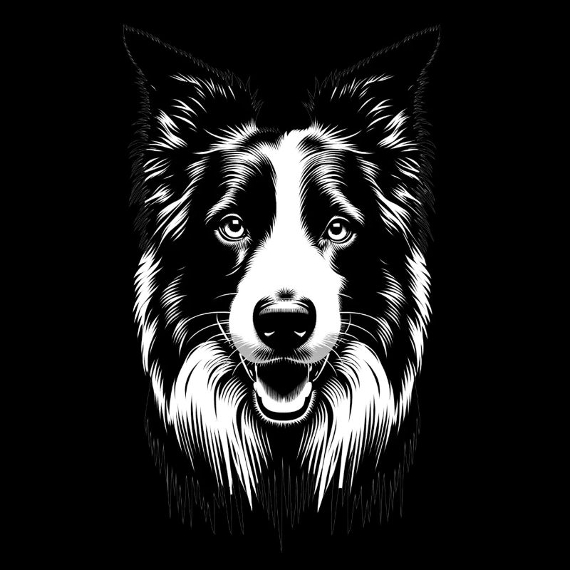 Collie Labrador | Dog face