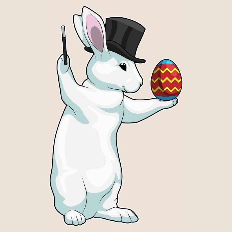 Sorcier de Pâques Lapin