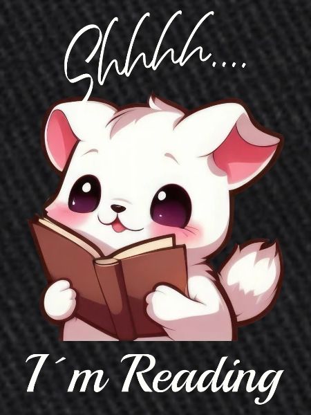 Katze mit Buch