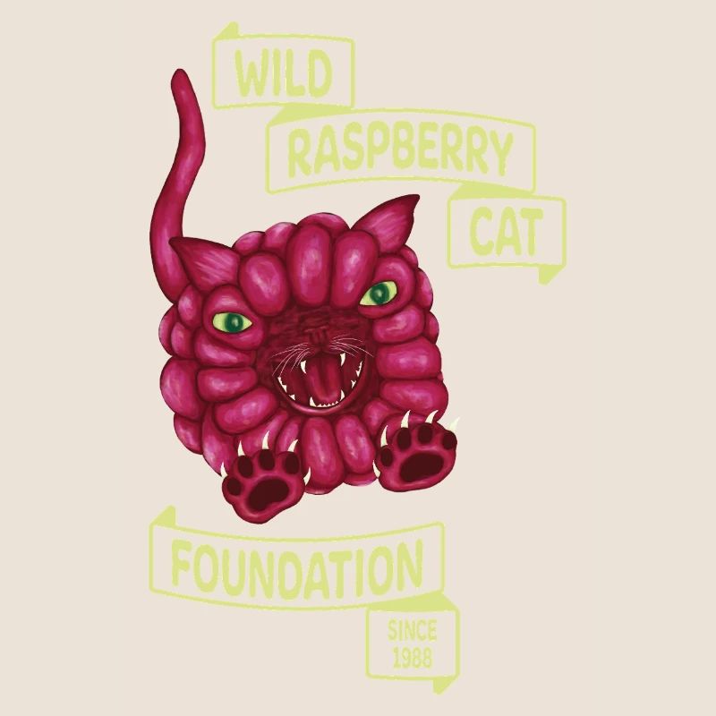 Wild Raspberry Cat