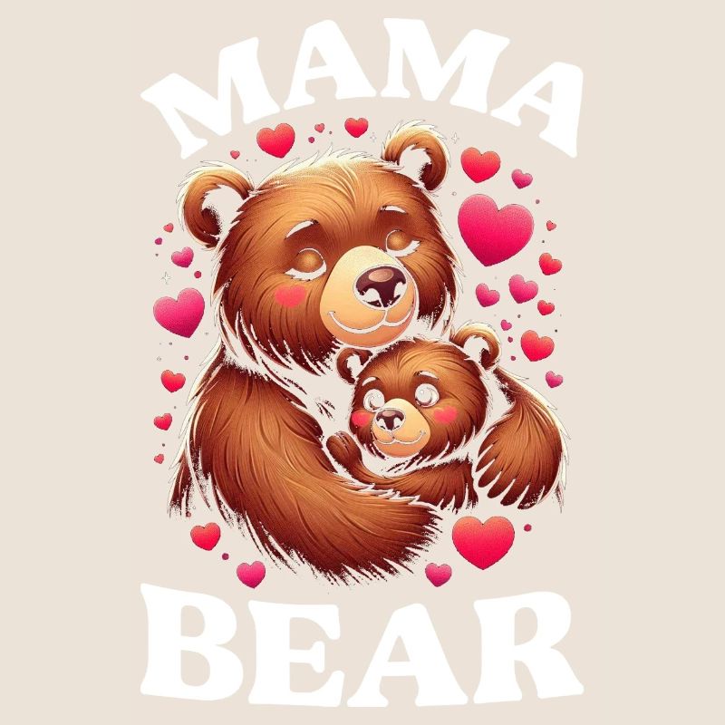 Mama Bär Muttertag Mutter Elternteil Mama Bear