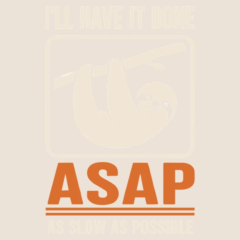 ASAP Slow Sloth Motif