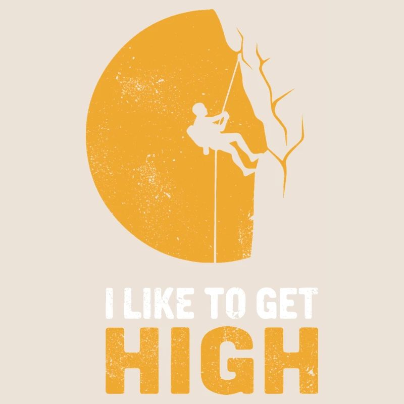 Moonlight Climber Silhouette