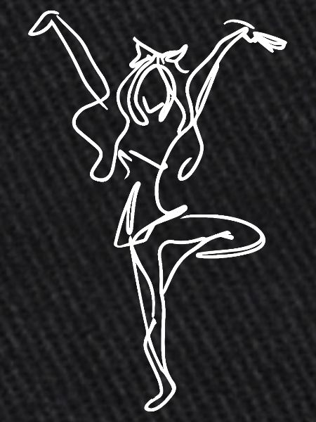 Cheerleader Drawing