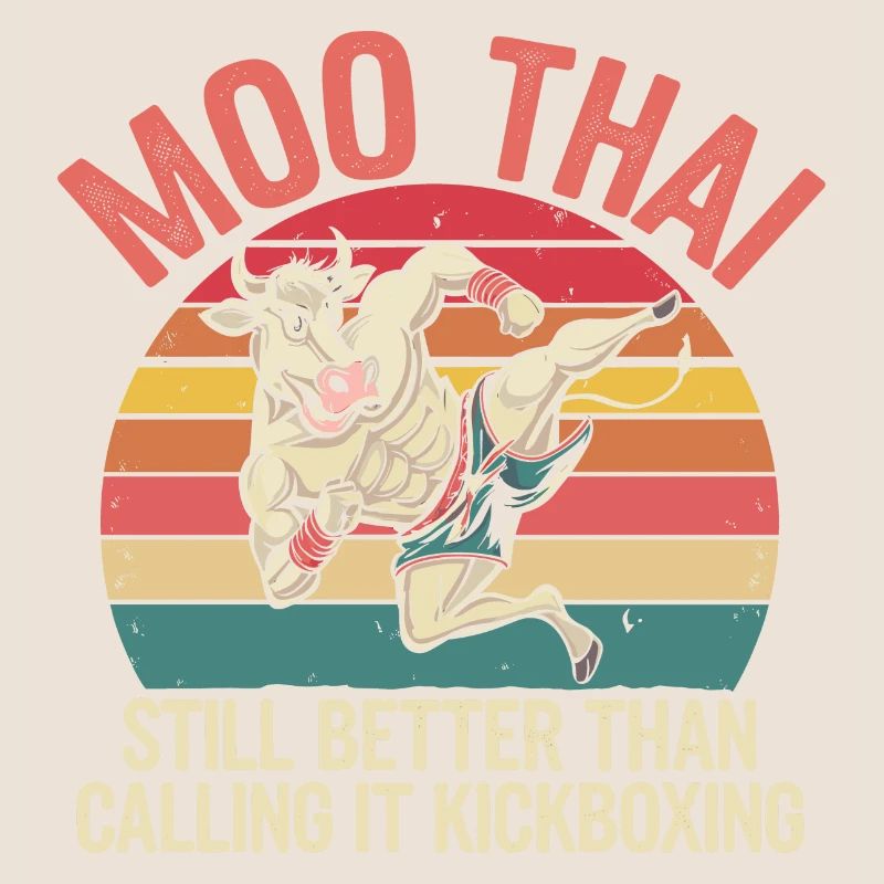 Conception créative de cadeaux Muay Thai