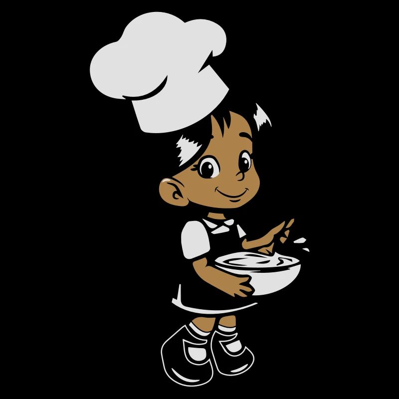 kochen kleines mädchen