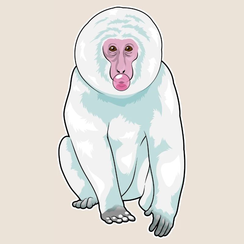 Monkey Chewing Gum