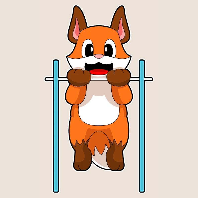 Fox Bodybuilder Pull-ups Bodybuilding