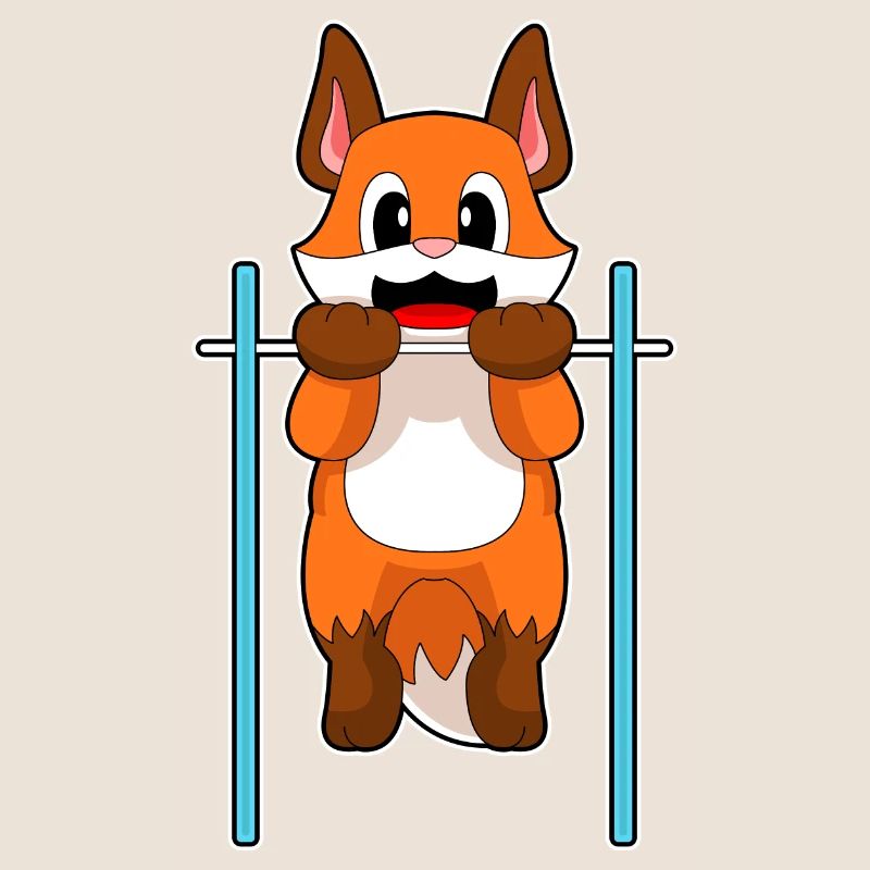 Fox Bodybuilder Pull-ups Bodybuilding