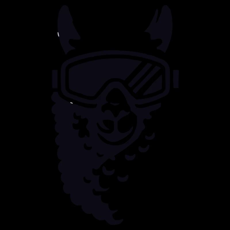 Lama Alpaca Ski Goggles