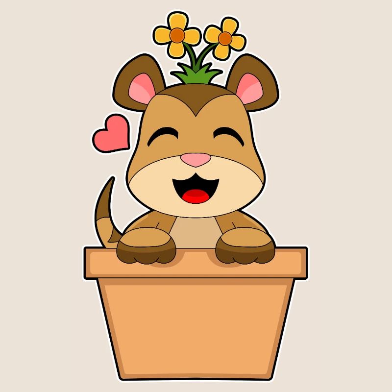 Erdmännchen Blume
