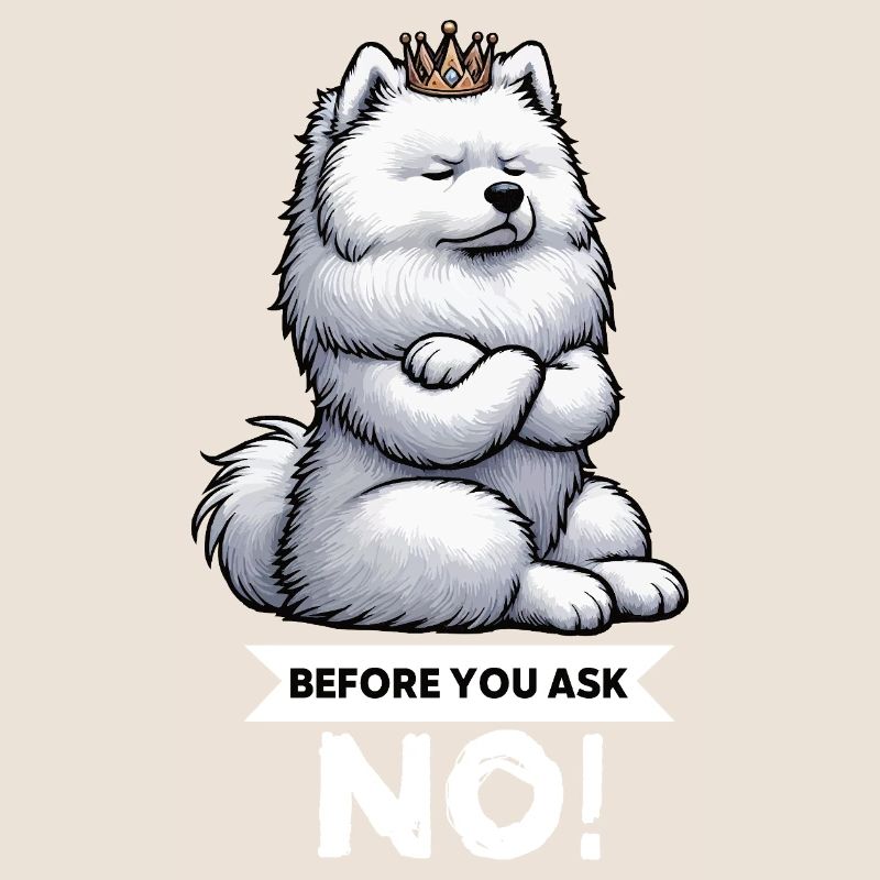 Before You Ask Samoyed Samoyed Owner