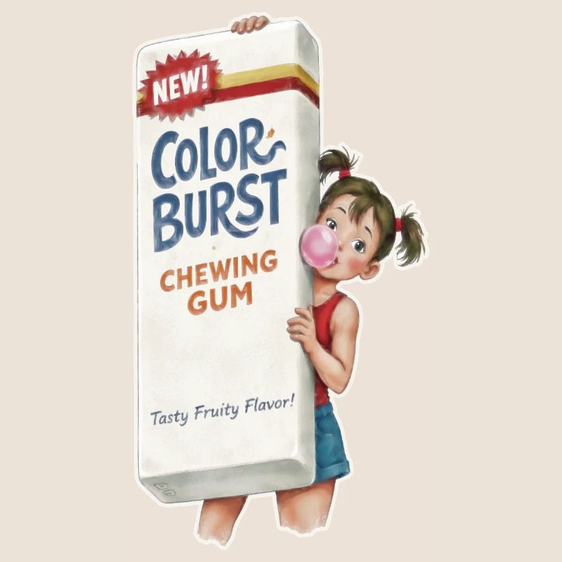 Retro Chewing Gum