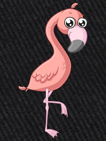 Flamant comique doux