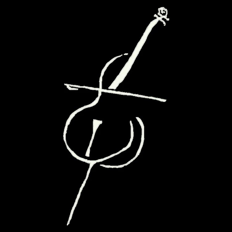 Violoncelle blanc pur