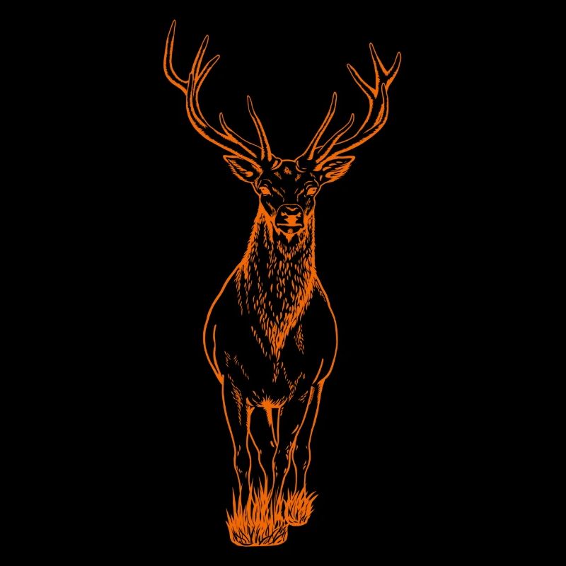 Deer orange