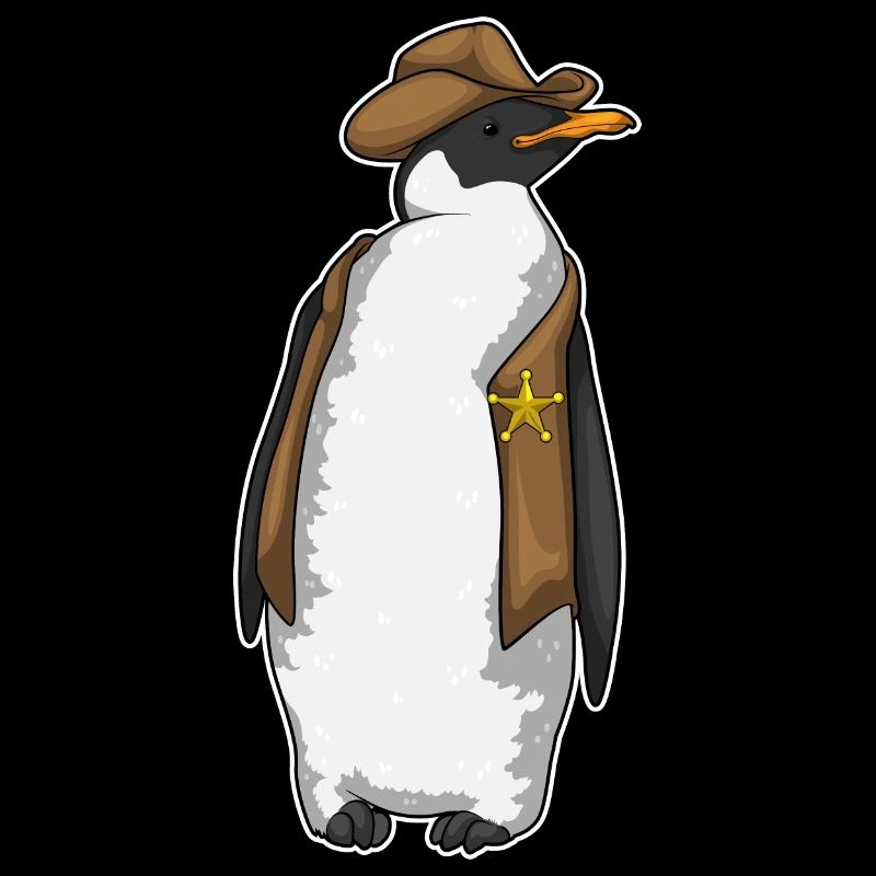 Penguin Sheriff Sheriff's Hat