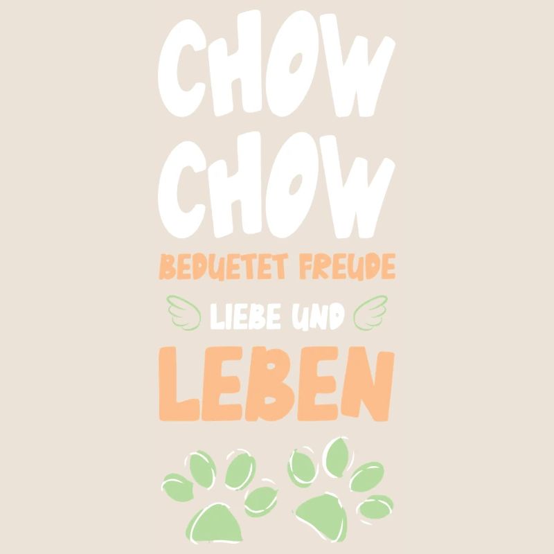 ChowChow Love And Life Pattern