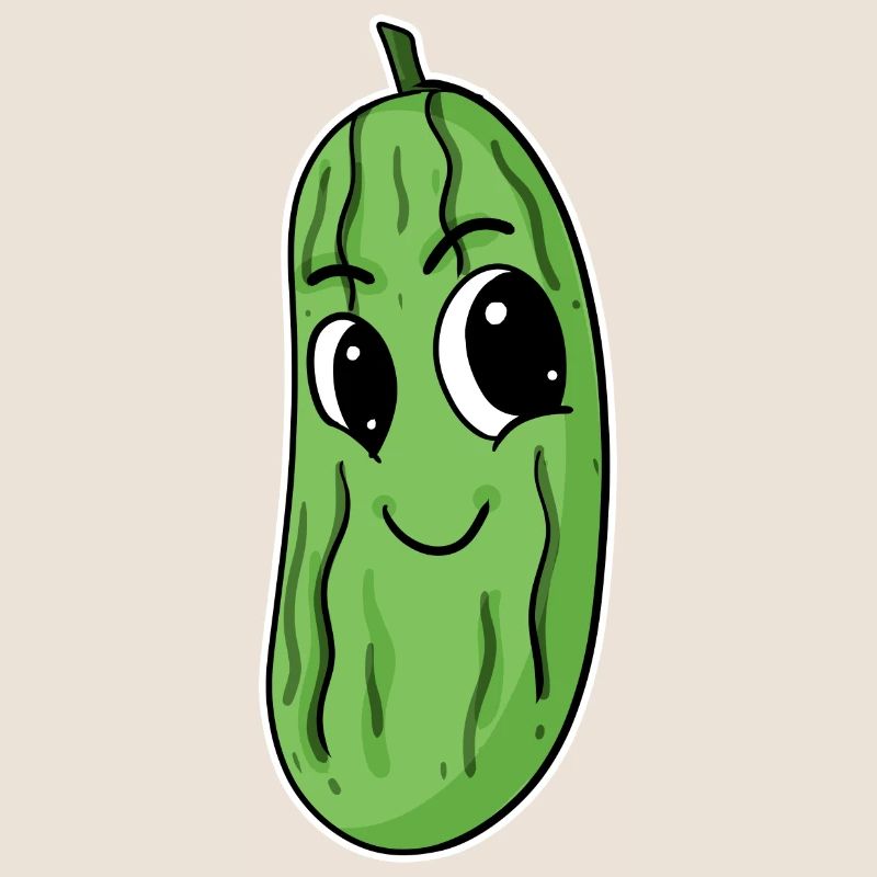 Motif de concombre