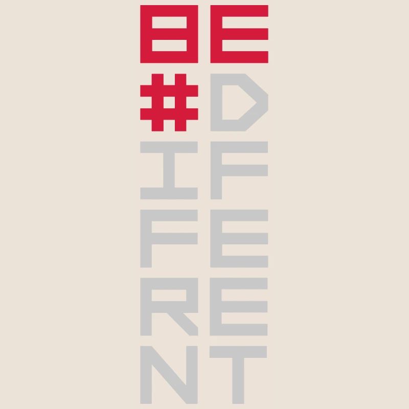 Be different Logo Design