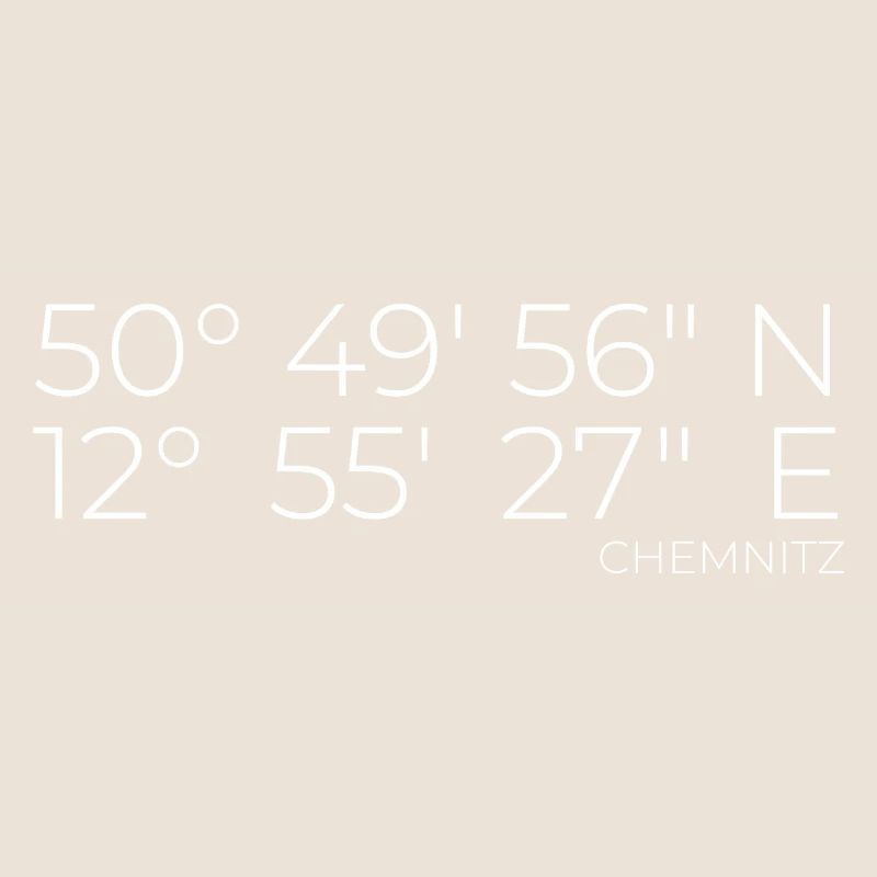 Coordinates Chemnitz