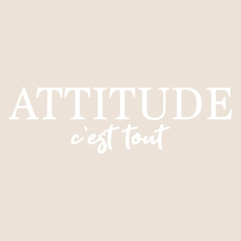 Attitude C’est Tout Dire Français