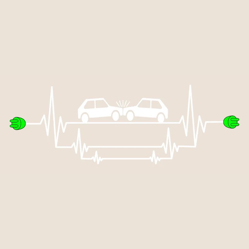 Gefährlicher E-Auto Unfall