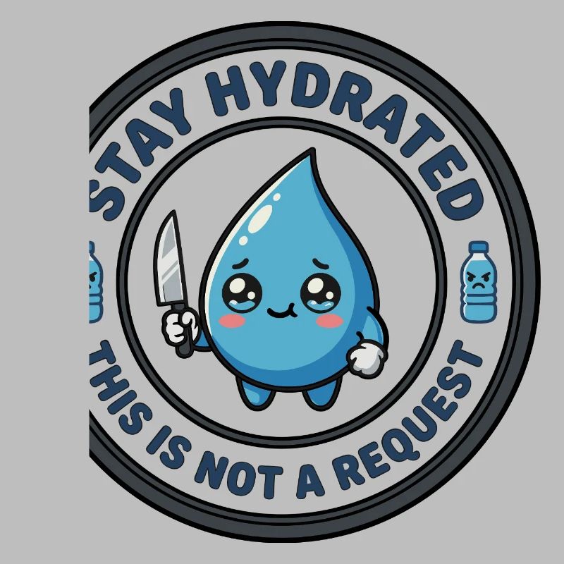 Reste hydraté, tueuse mignonne