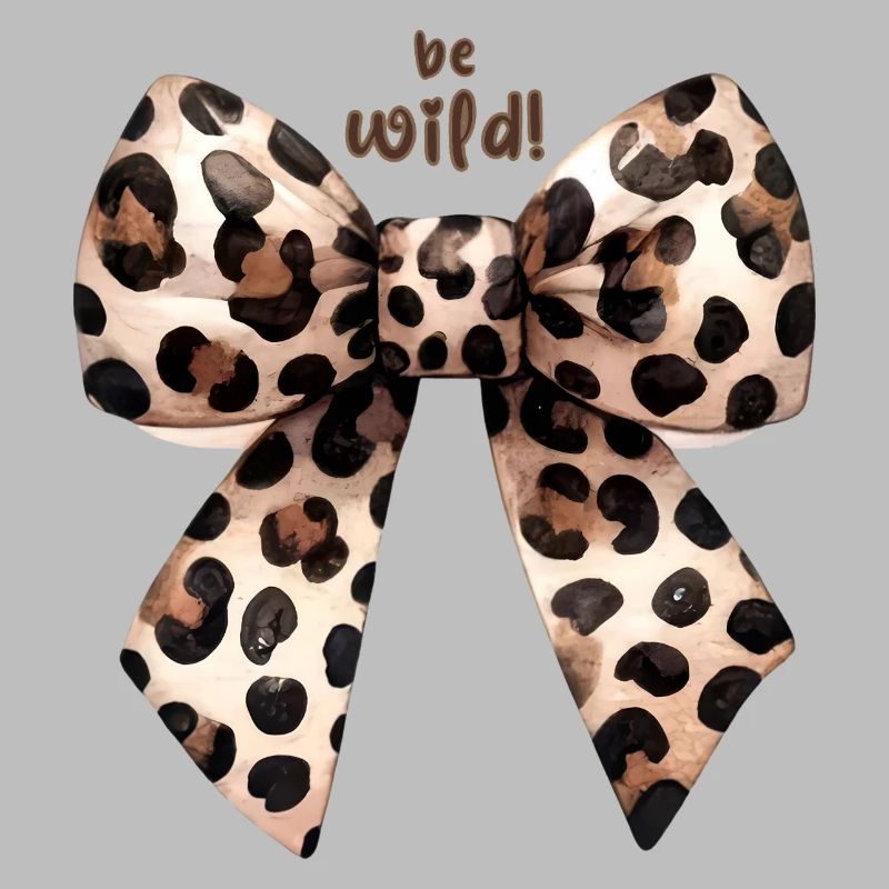 Be Wild Leopard Bow