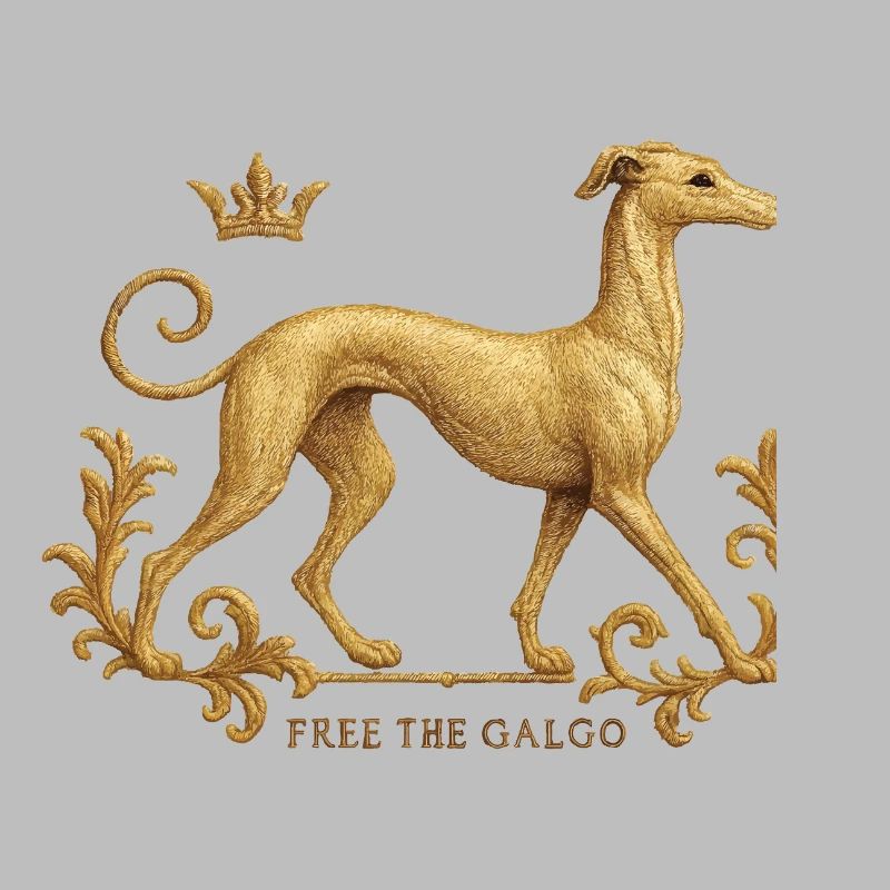 Libérez le Galgo - Broderie n°01
