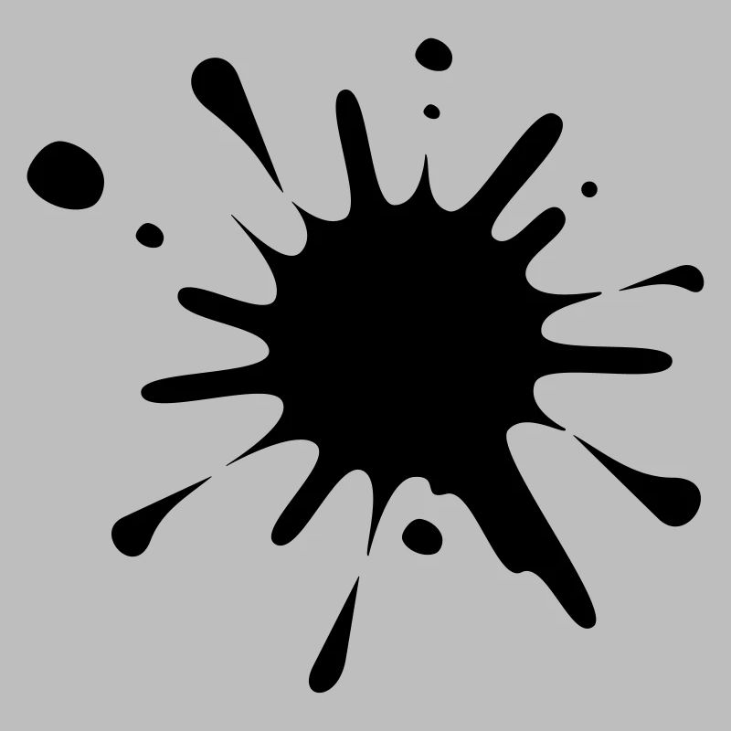 Farbspritzer-Bild*
