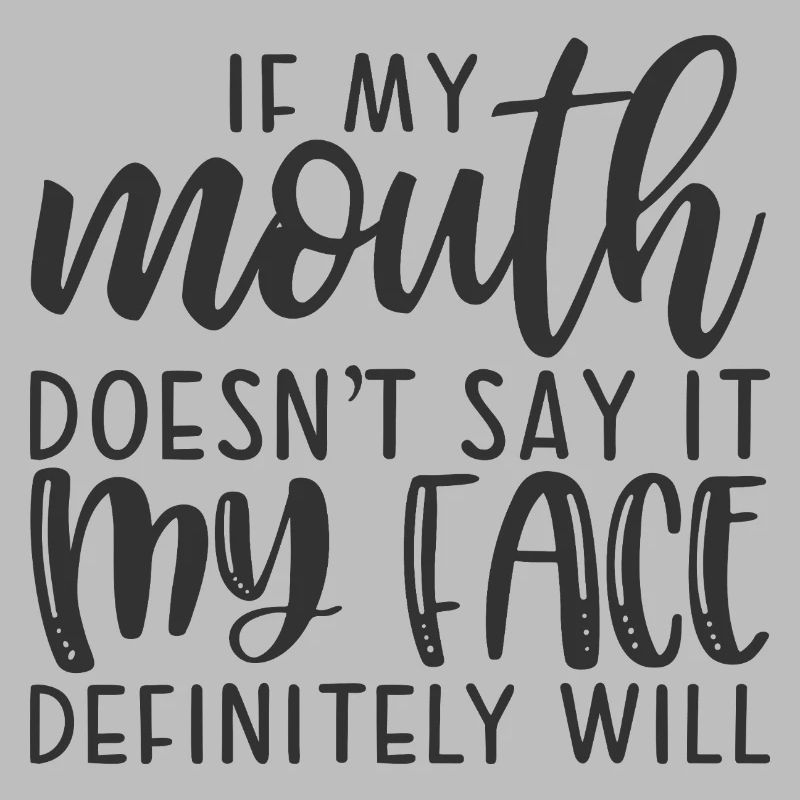 Si ma bouche ne le dit pas, mon visage le fera