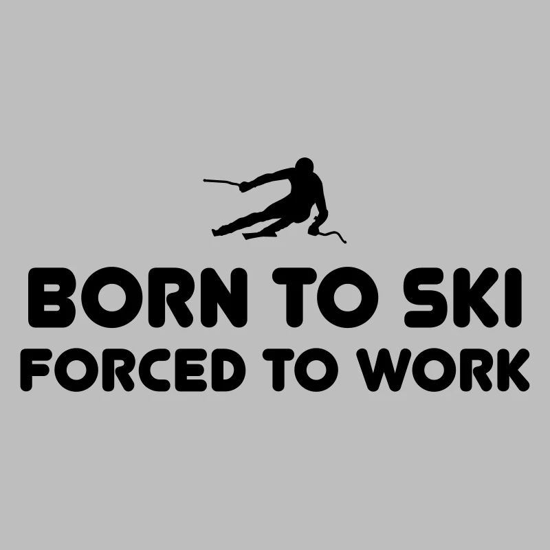 Né à ski T-Shirts
