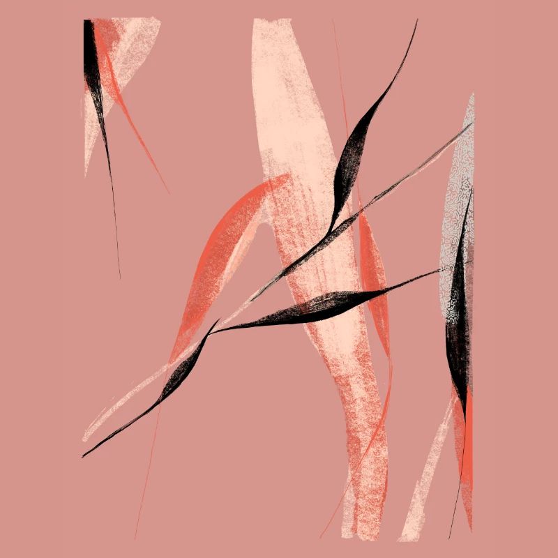 Abstract willow branches