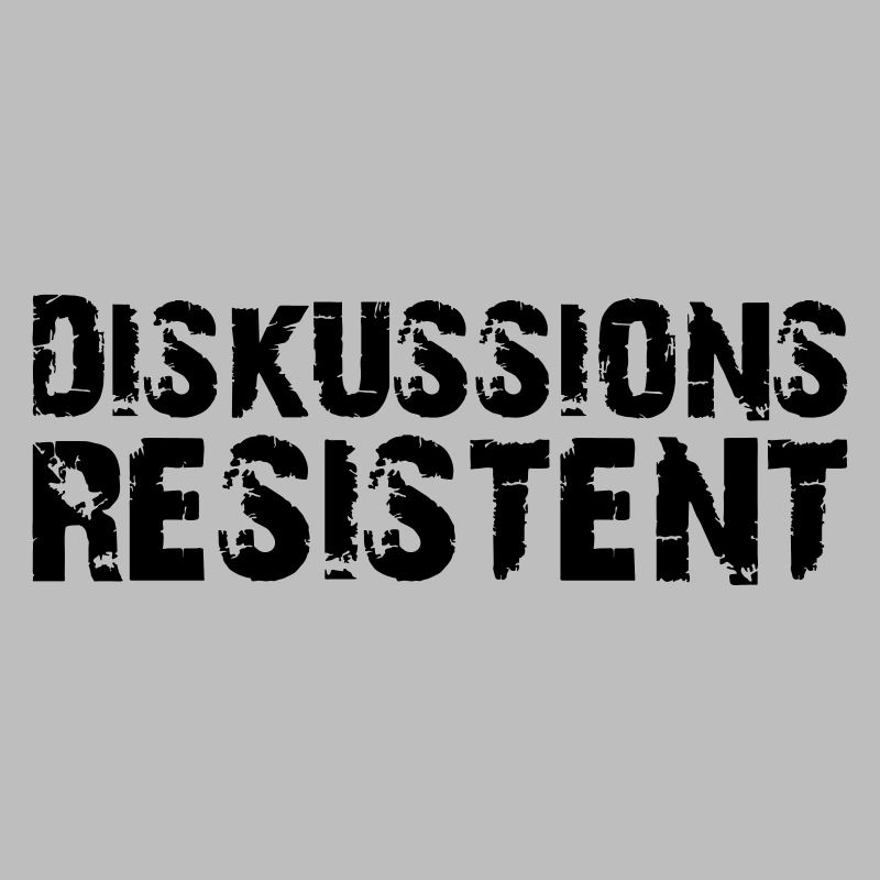 Diskussionsresistent