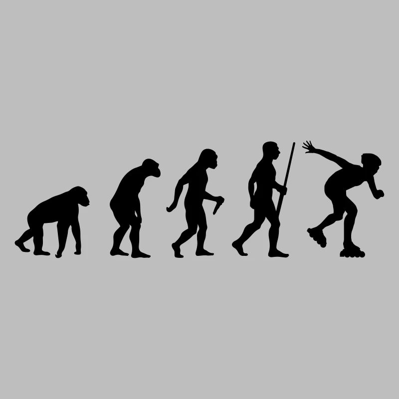 Évolution du patineur à roues alignées